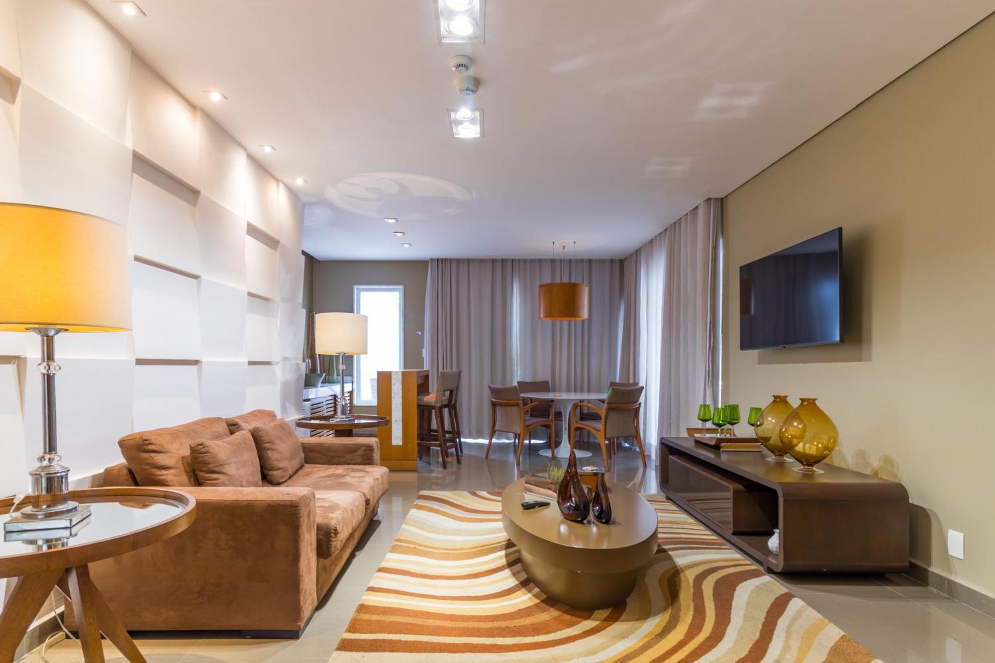 Parque Balneario Hotel Santos By Castelo Itaipava Cameră foto A living room